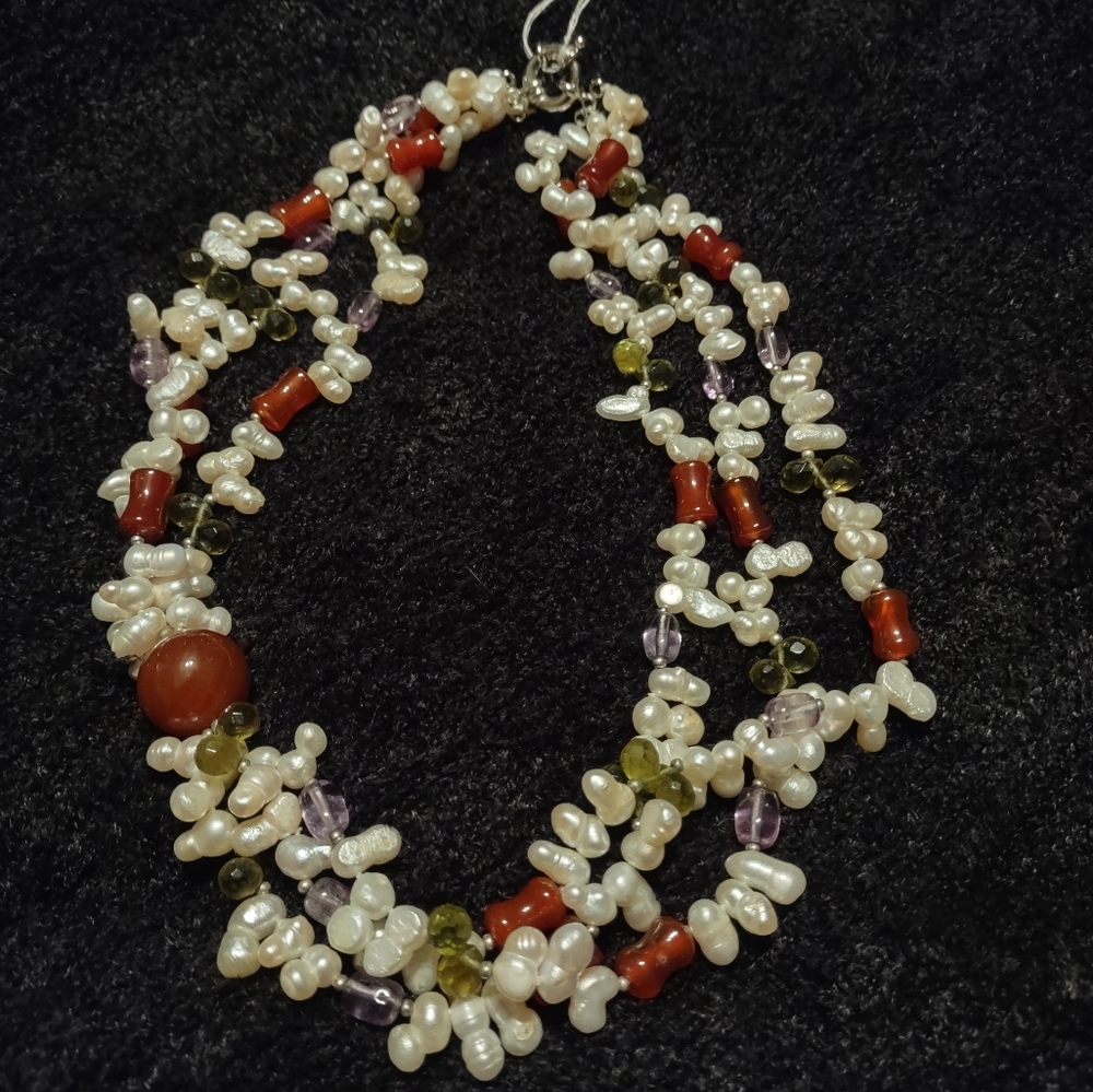 AMETHYST/PERIDOT/CARNELIAN/PEARL